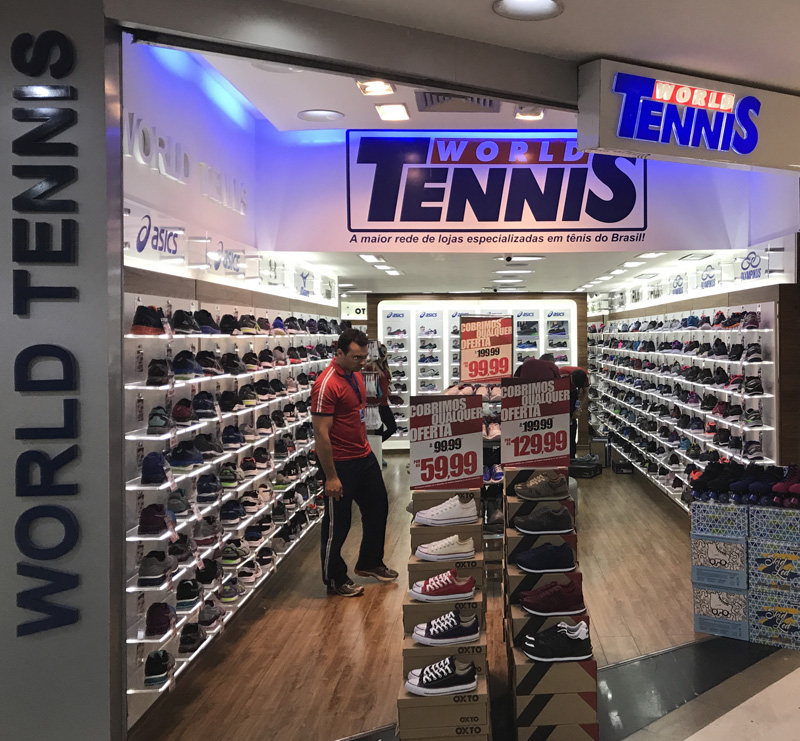 world tennis novo shopping