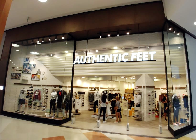 loja de tênis authentic feet